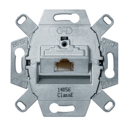 Розетка компьютерная RJ45 Cat.6 антрацит berker K.1 -1